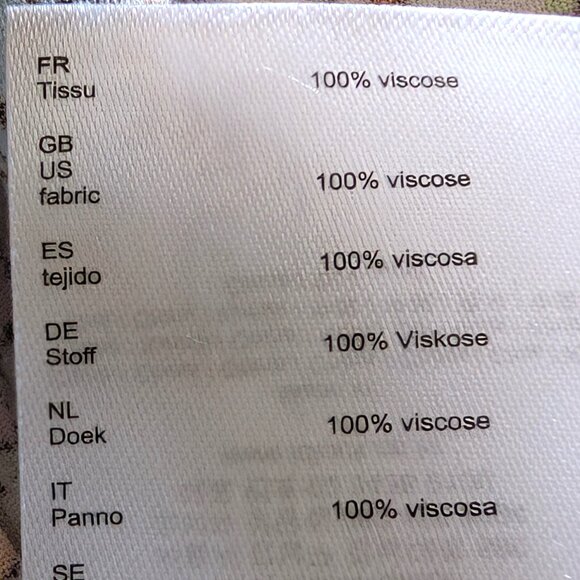 Maje Womens Sz 2 (M) Lixie Floral Botanical Button Ruffle Necktie L/S Blouse Top - Picture 11 of 12